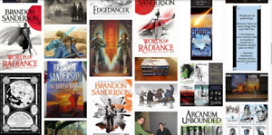 Brandon Sanderson Ebook Collection 40+ books