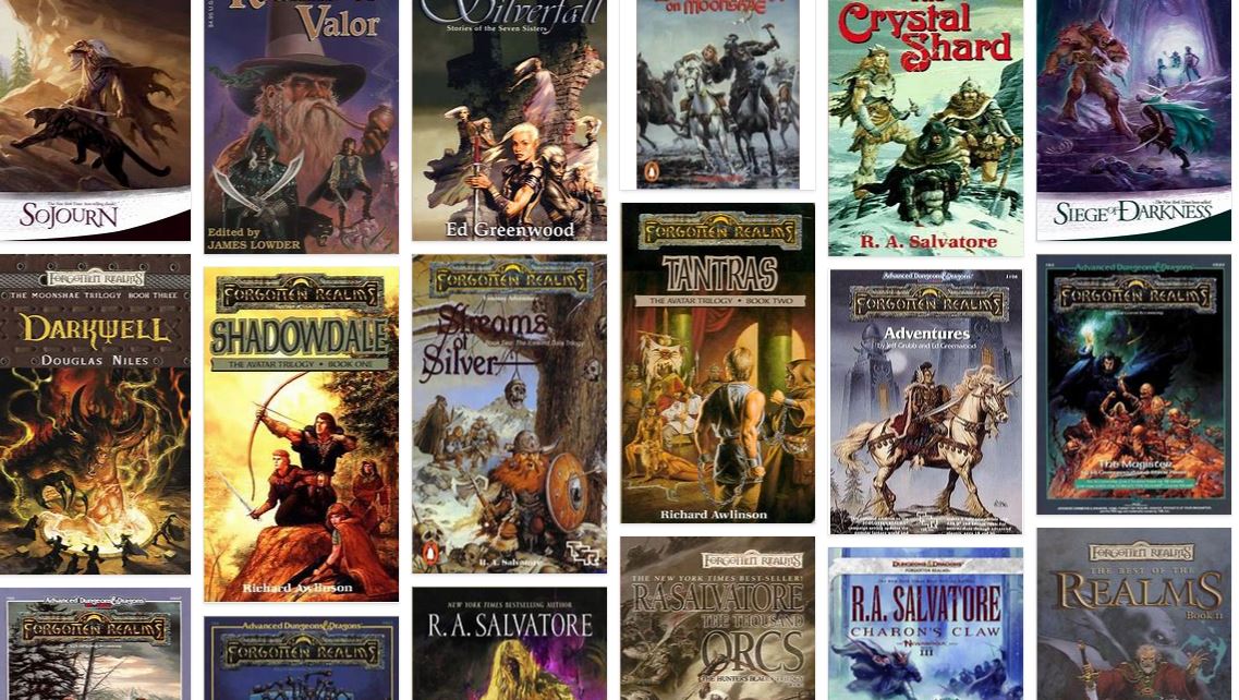 Forgotten Realms eBook collection 500+ books (Epub,Mobi)